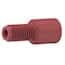 Idex® Flangeless Standard Knurl Male Nuts, 1/4-28 Flat-Bottom Connection for 1/16" OD Tubing