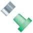 Idex® Super Flangeless™ Ferrules, 10-32 Flat Bottom