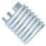 Idex® Super Flangeless™ Nuts, 1/4-28 Flat Bottom for 1/32" or 1/16" OD Tubing