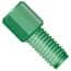 Idex® Super Flangeless™ Nuts, 6-40/6-32/10-32 Flat Bottom for 1/16" OD Tubing