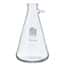 Kimcote Safety-Coated Heavy-Walled Glass Filtering Flasks