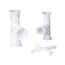 Sani-Tech® Tee Fittings, PVDF