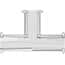 Value Plastics Female Luer Lug Fitting, Tee
