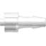 Value Plastics Male Luer with Integral Lock Ring to 200 Series Barb