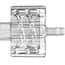 Value Plastics Male Luer with Integral Lock Ring to 400 Series Barb