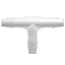 Value Plastics Tee Tube Fitting with 200 Series Barb