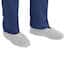 Vanguard Safety Polypropylene Shoe Covers, Non-Skid w/Elastic, White